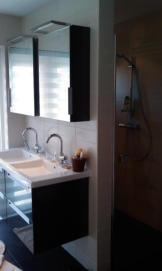 Badkamer met inloopdouche Driehuis