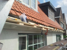 Nieuwe klossen en gootbodem Hoofddorp